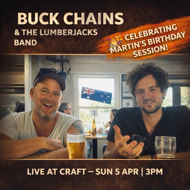craft brew house live music buckchains and the lumberjacks